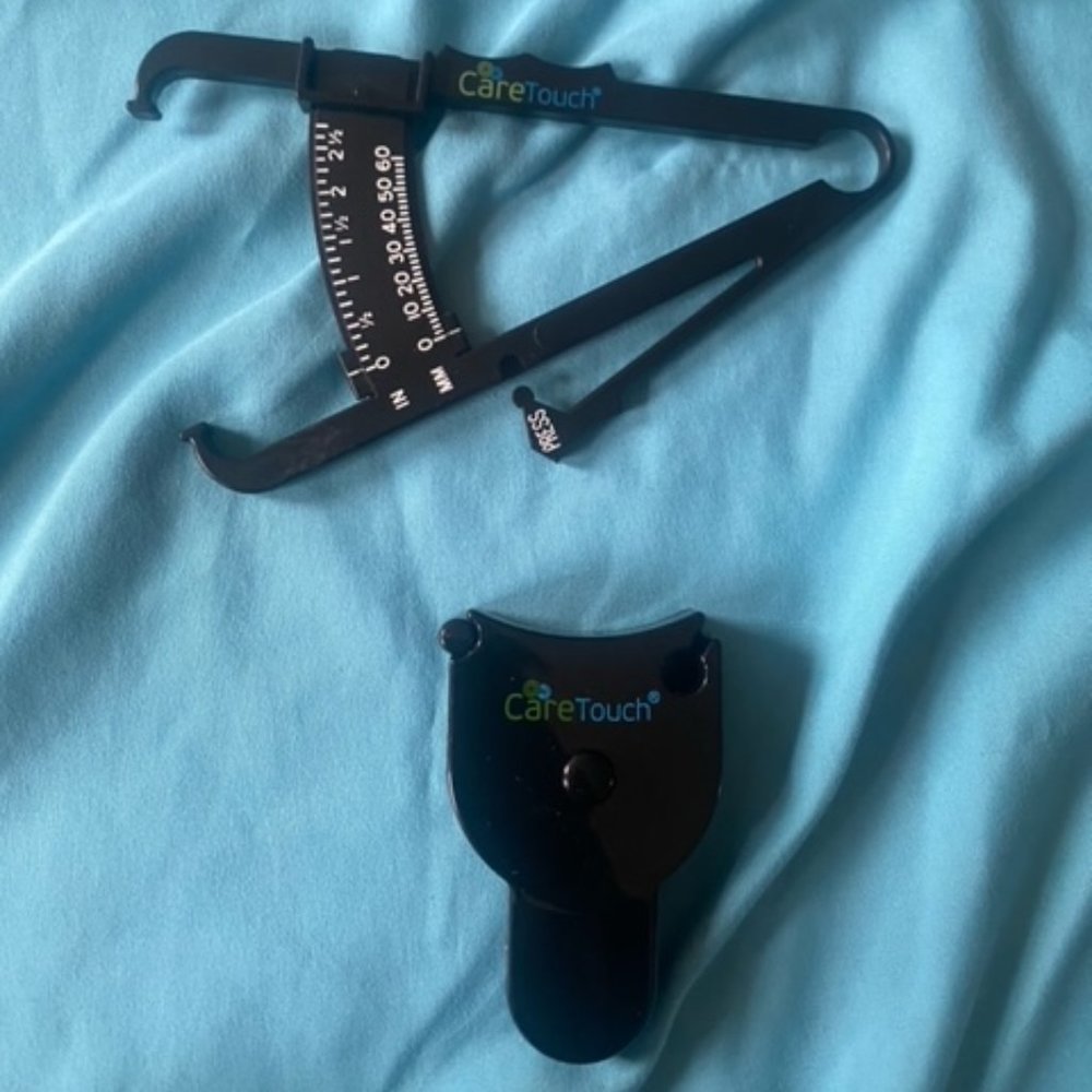 Care Touch Body Fat Measuring Tape and Pinchers